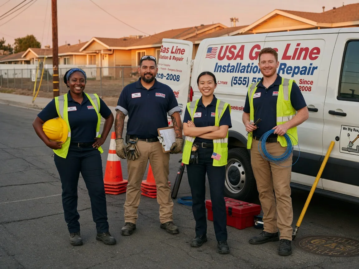 Gas Line Installation company in Bellaire, OH